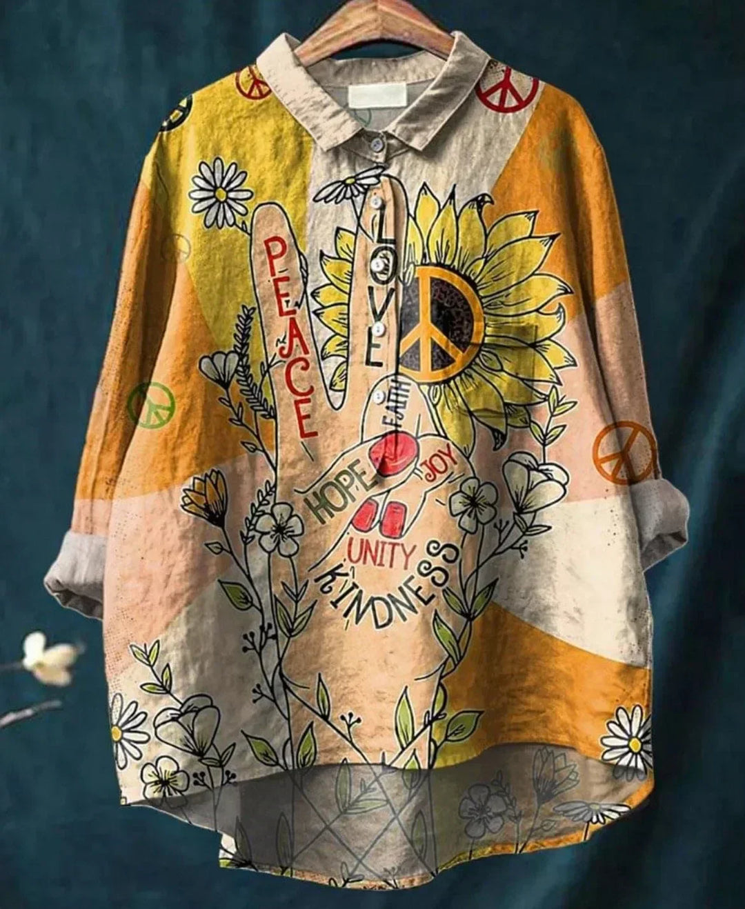 Casual Relaxed Printed Shirt