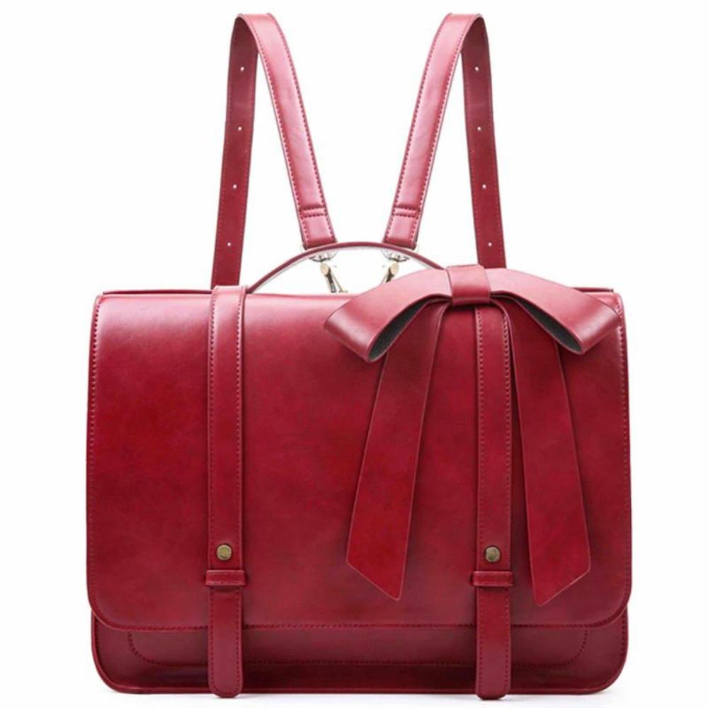 Vintage Knot Bag in Blue-Pink