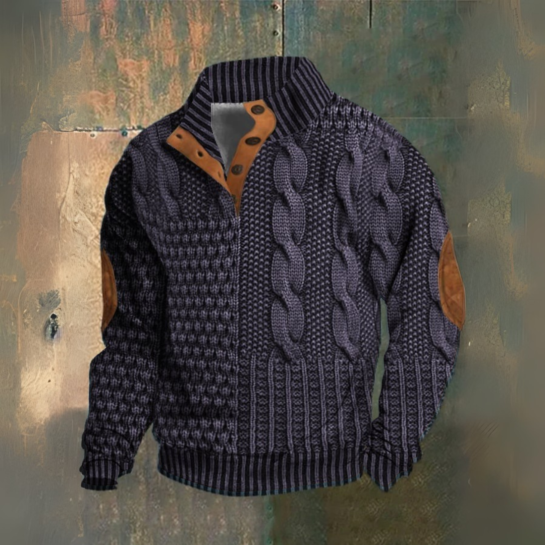 Stanley™ — Sweatshirt with Stand-Up Collar