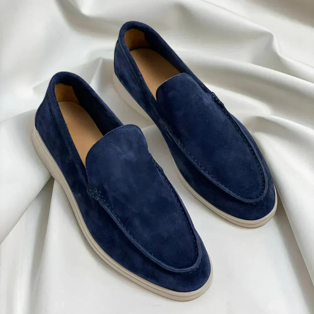 Elegant Suede Moccasins