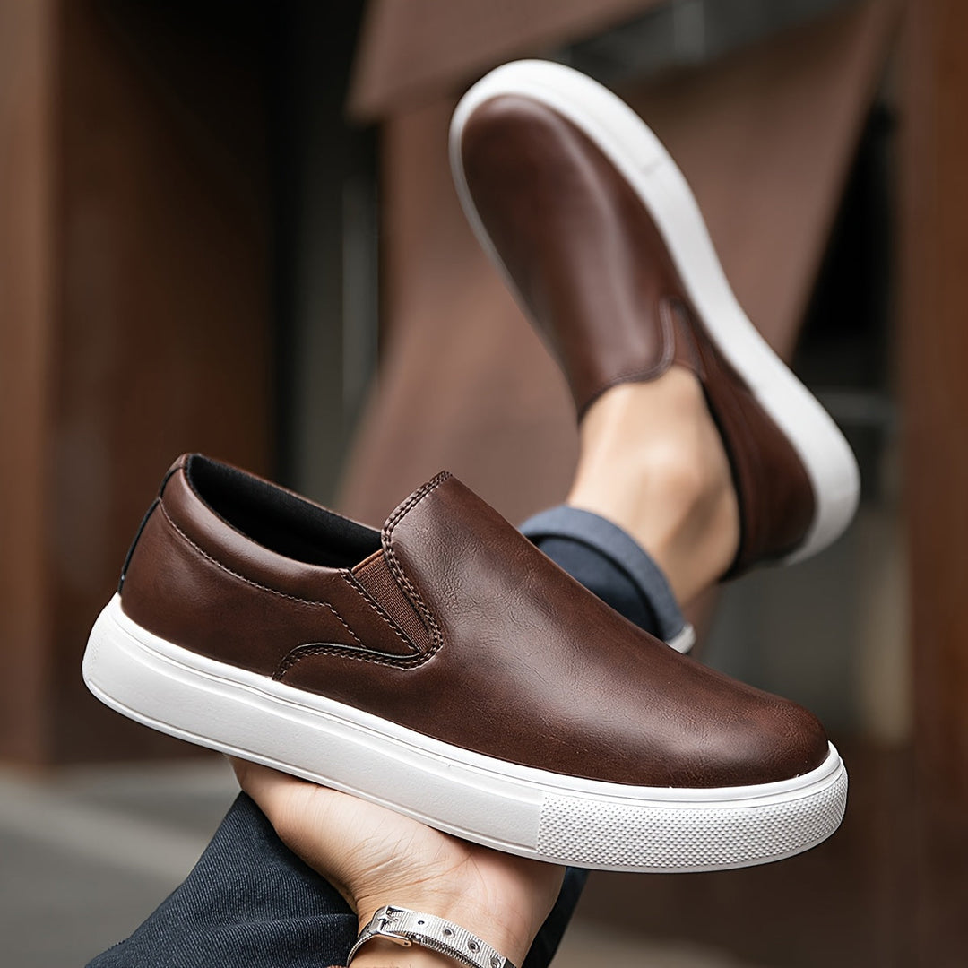 Gabriel™ | Casual Leather Slip-On Shoes