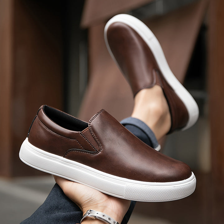 Gabriel™ | Casual Leather Slip-On Shoes