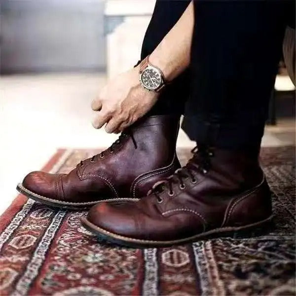 Oskar™ | Silas Leather Boots