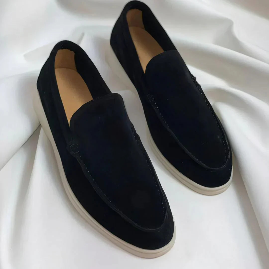 Elegant Suede Moccasins