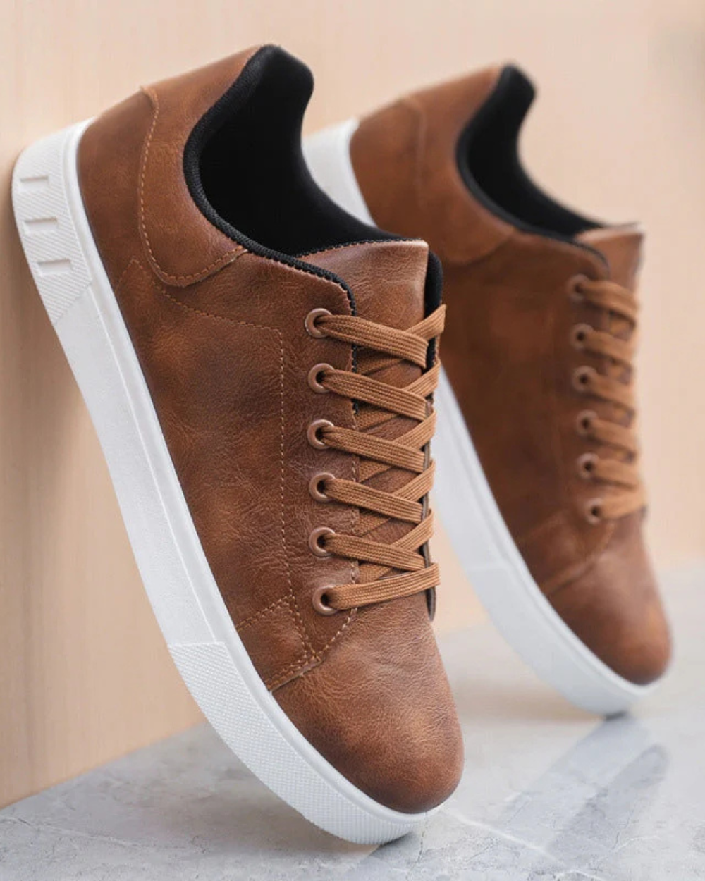 Givallis™ | Corrado Classic Leather Sneakers