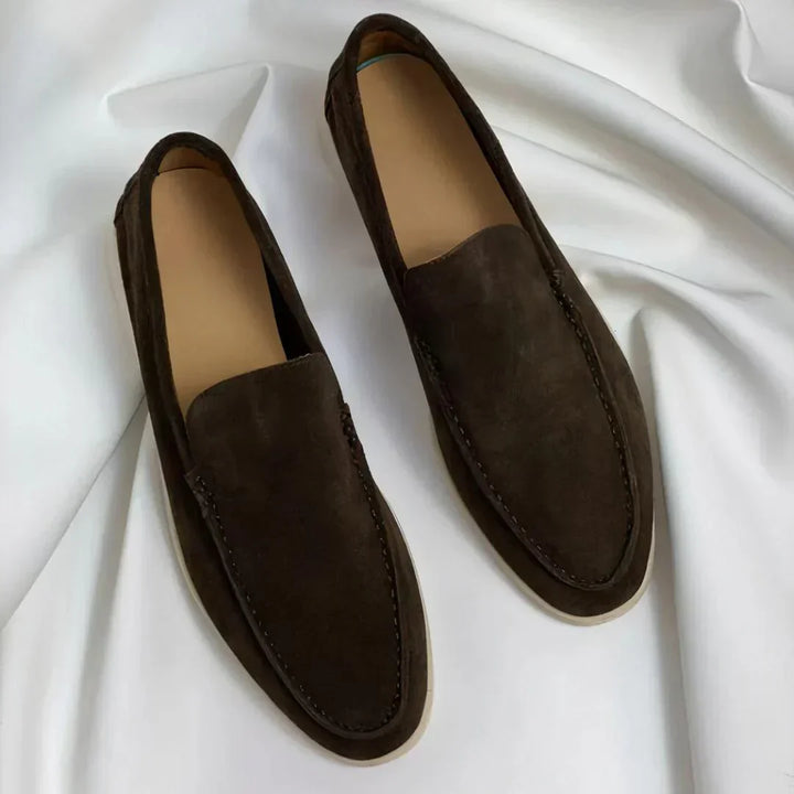 Elegant Suede Moccasins