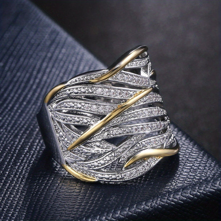 Elegant Braided Ring