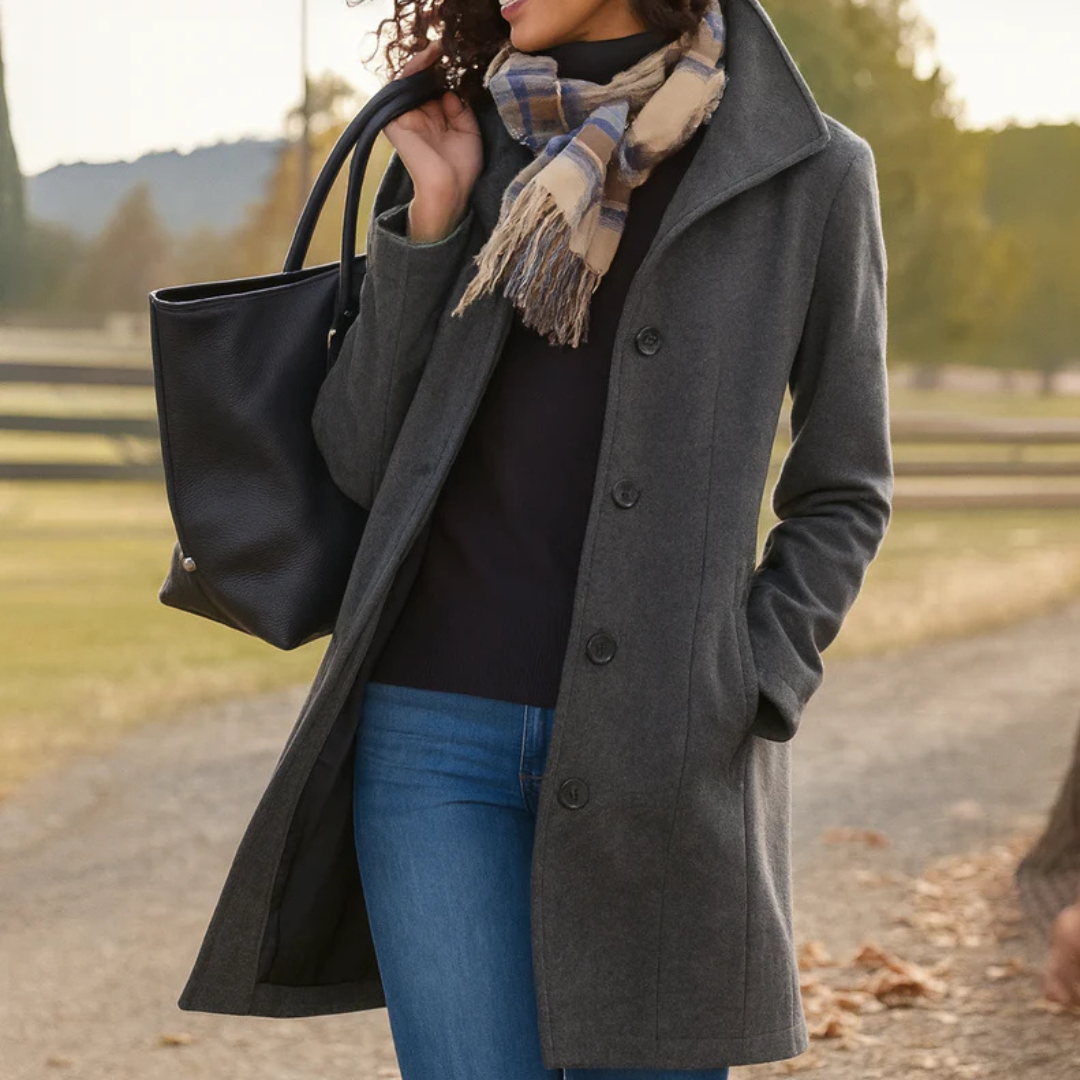 Eulalia™ - Classic Coat for Chilly Days