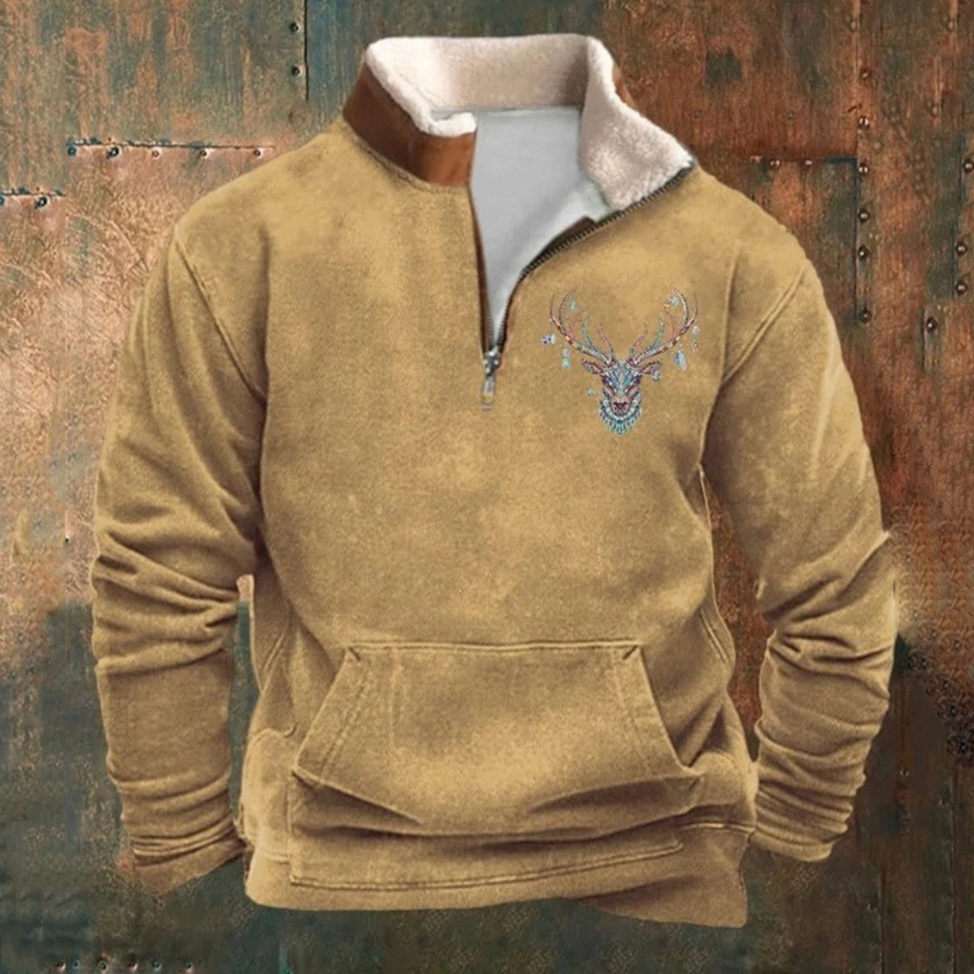 Pierre | Pullover with Half-Zip