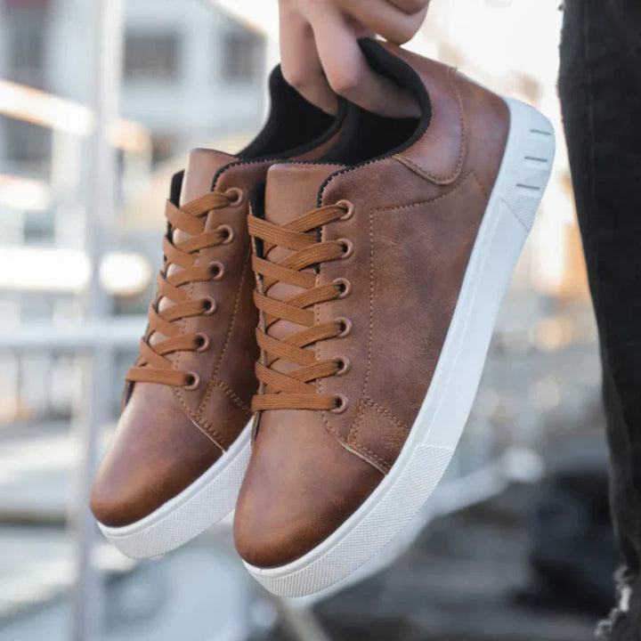 Givallis™ | Corrado Classic Leather Sneakers