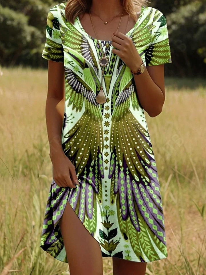 Lana | Fashion Printed Short Dress