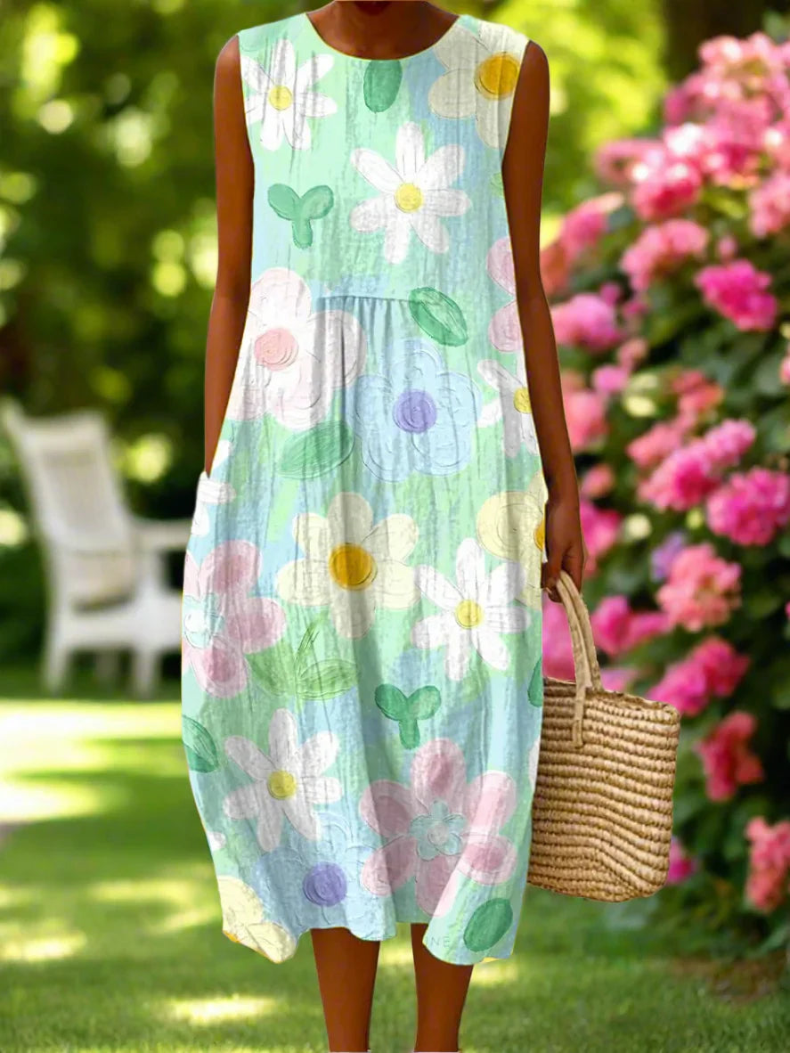 Berta | Colorful Artistic Dress