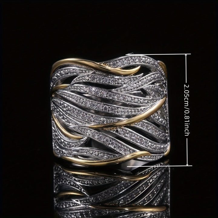 Elegant Braided Ring