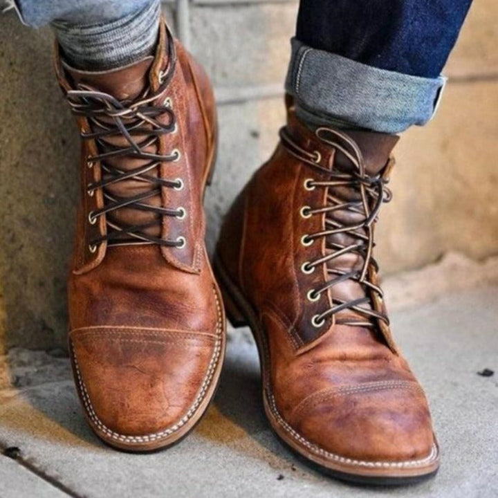 Oskar™ | Silas Leather Boots