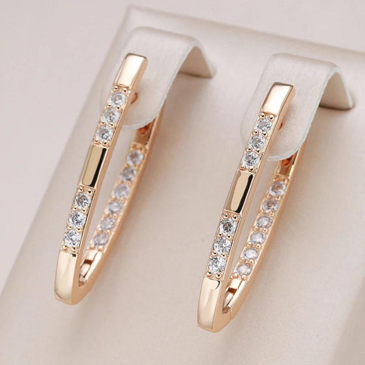Sylvia Eleganta Zirconia Earrings