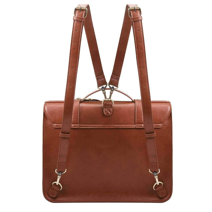 Vintage Knot Bag in Blue-Pink