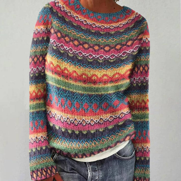 Olivia™ - Cozy Retro Knitted Sweater