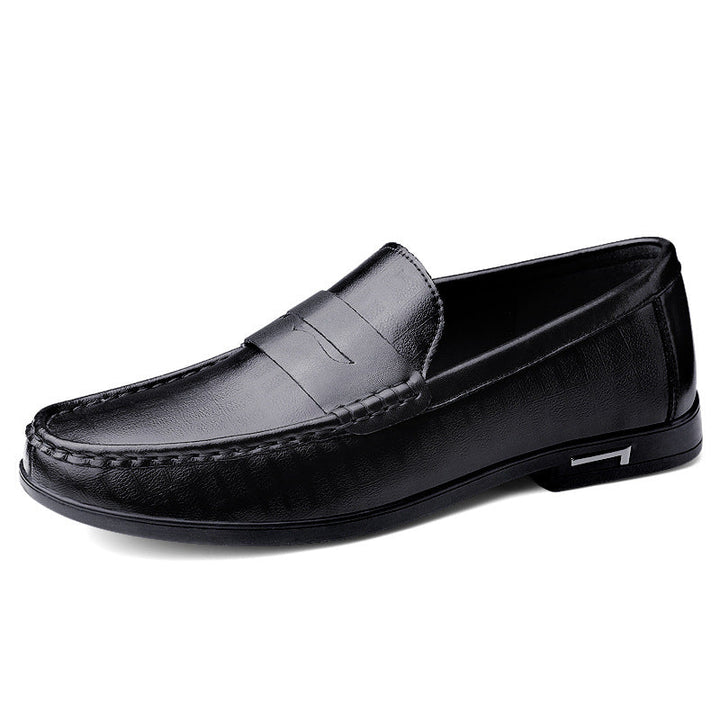 James Men's Genuine Leather Shoes with High-Quality Finish