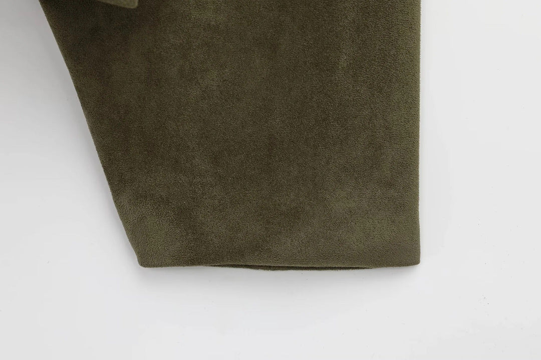 Alina™ - Oversized Suede Coat