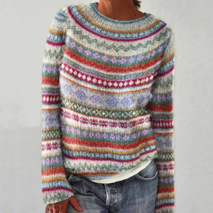 Olivia™ - Cozy Retro Knitted Sweater