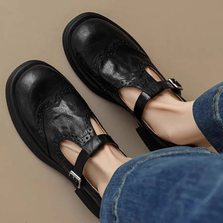Louisa® | Vegan Leather Orthopedic Mary Jane Shoes