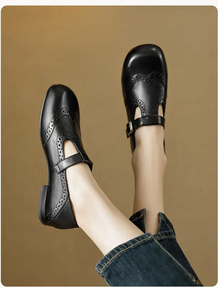 Anneliese® | Vegan Leather Orthopedic Slippers