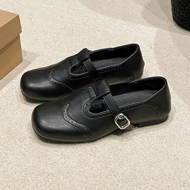 Emilia® | Vegan Leather Orthopedic Ballerinas