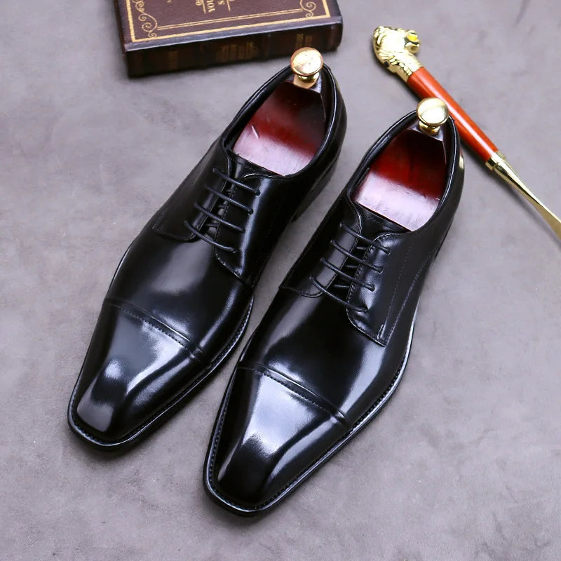 Emil™ | Elegant Leather Business Shoes