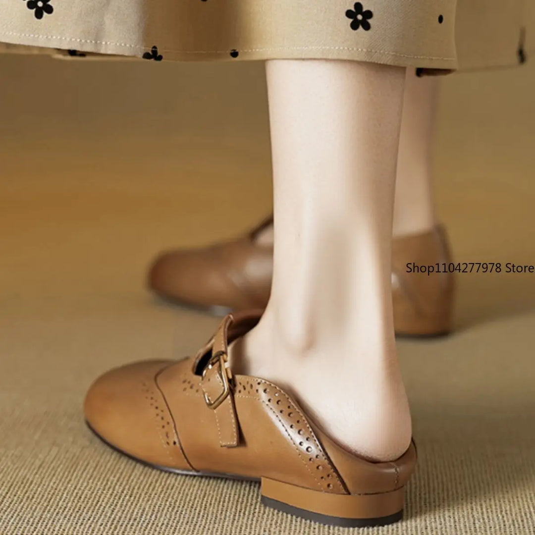 Anneliese® | Vegan Leather Orthopedic Slippers