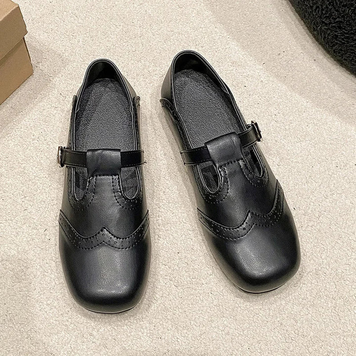 Emilia® | Vegan Leather Orthopedic Ballerinas