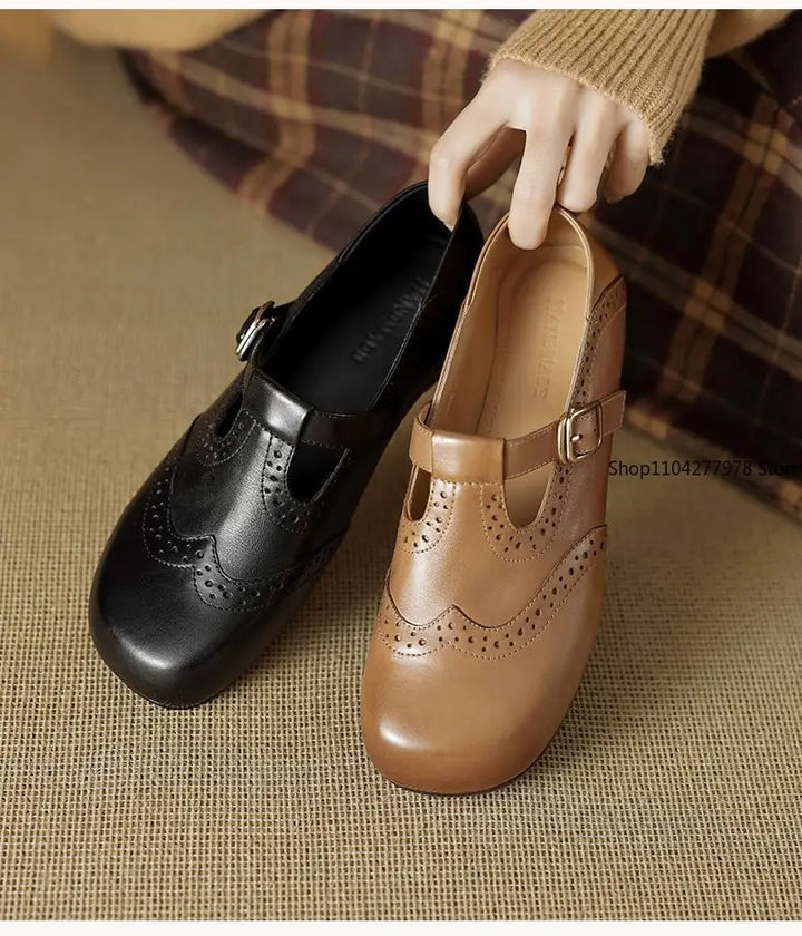 Anneliese® | Vegan Leather Orthopedic Slippers