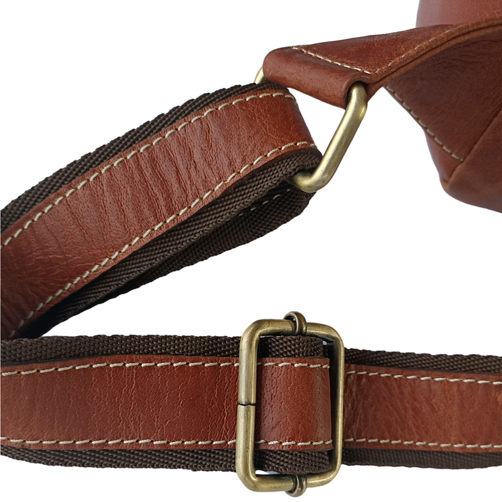 Mobile Leather Backpack