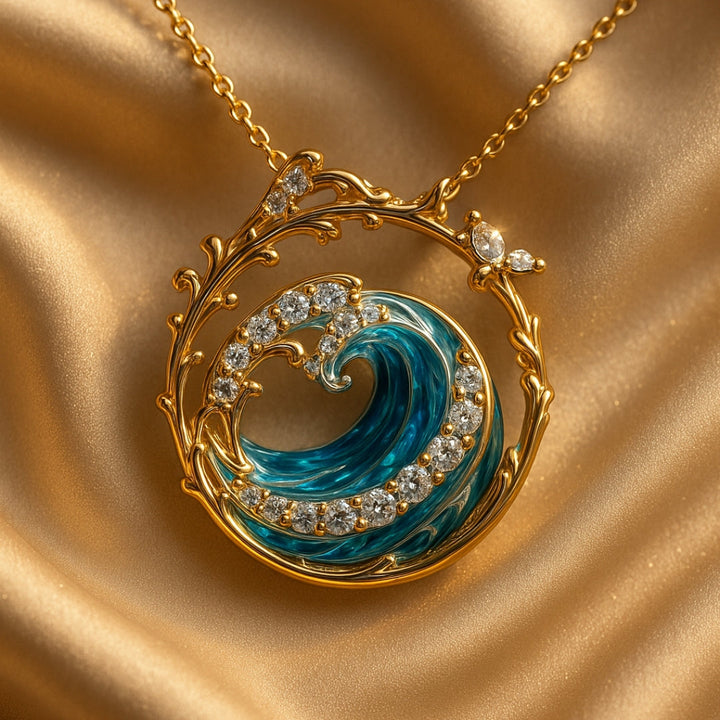 Hanging Necklace Ocean's Oath