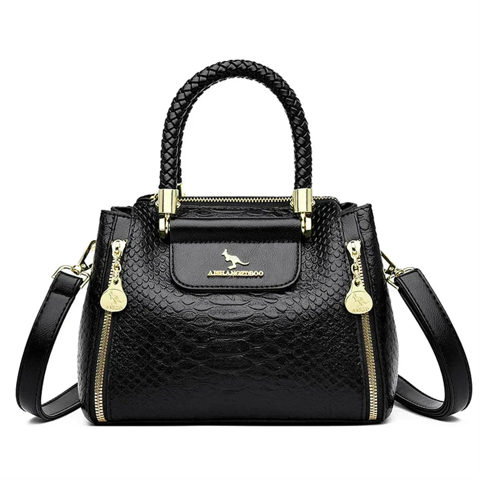 Sage - Designer Large capacity Leather Bag