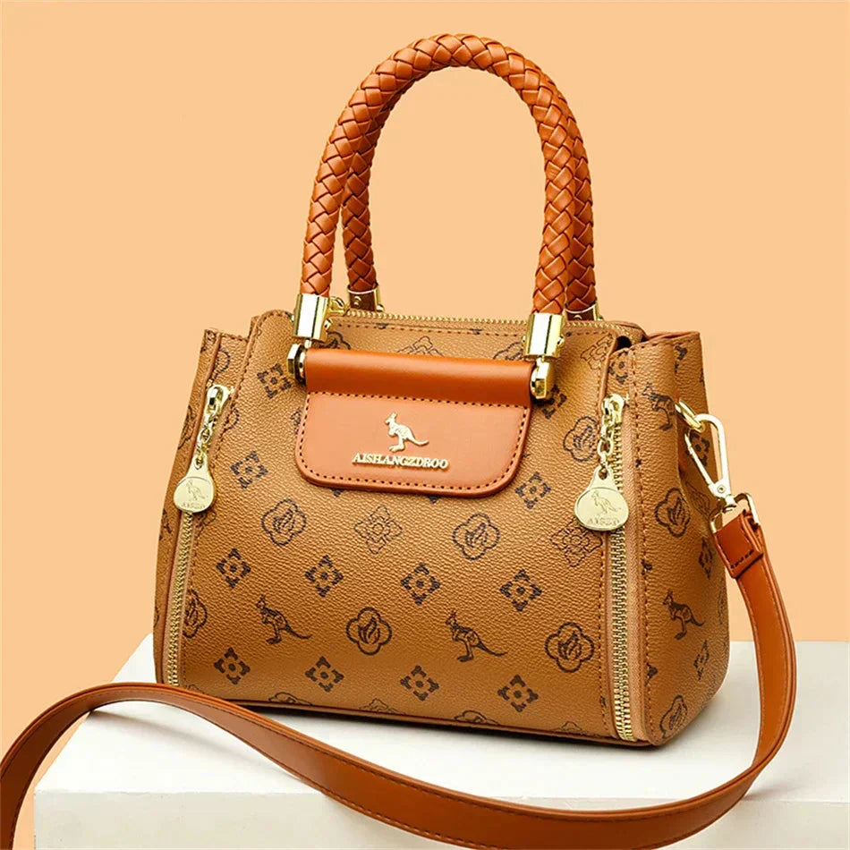 Sage - Designer Large capacity Leather Bag