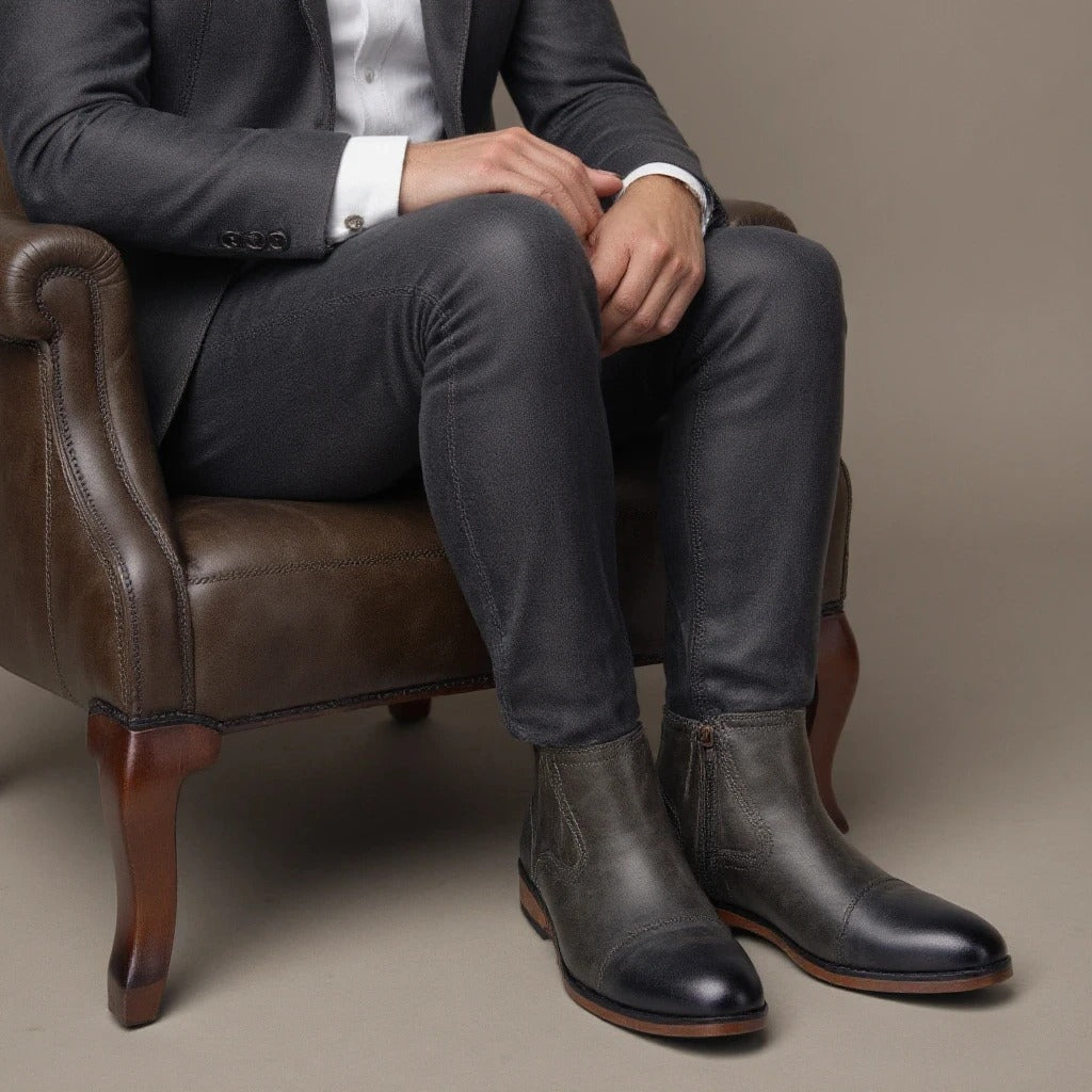 Martin™ | Leather Chelsea Boots