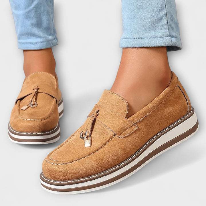 Ebba™ | Casual Loafers with Round Toe