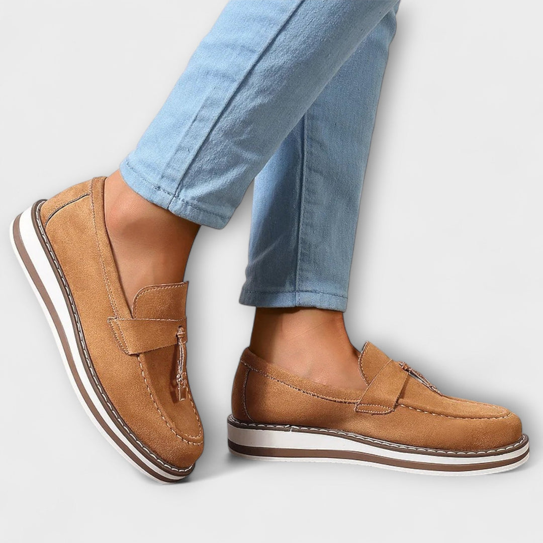 Ebba™ | Casual Loafers with Round Toe