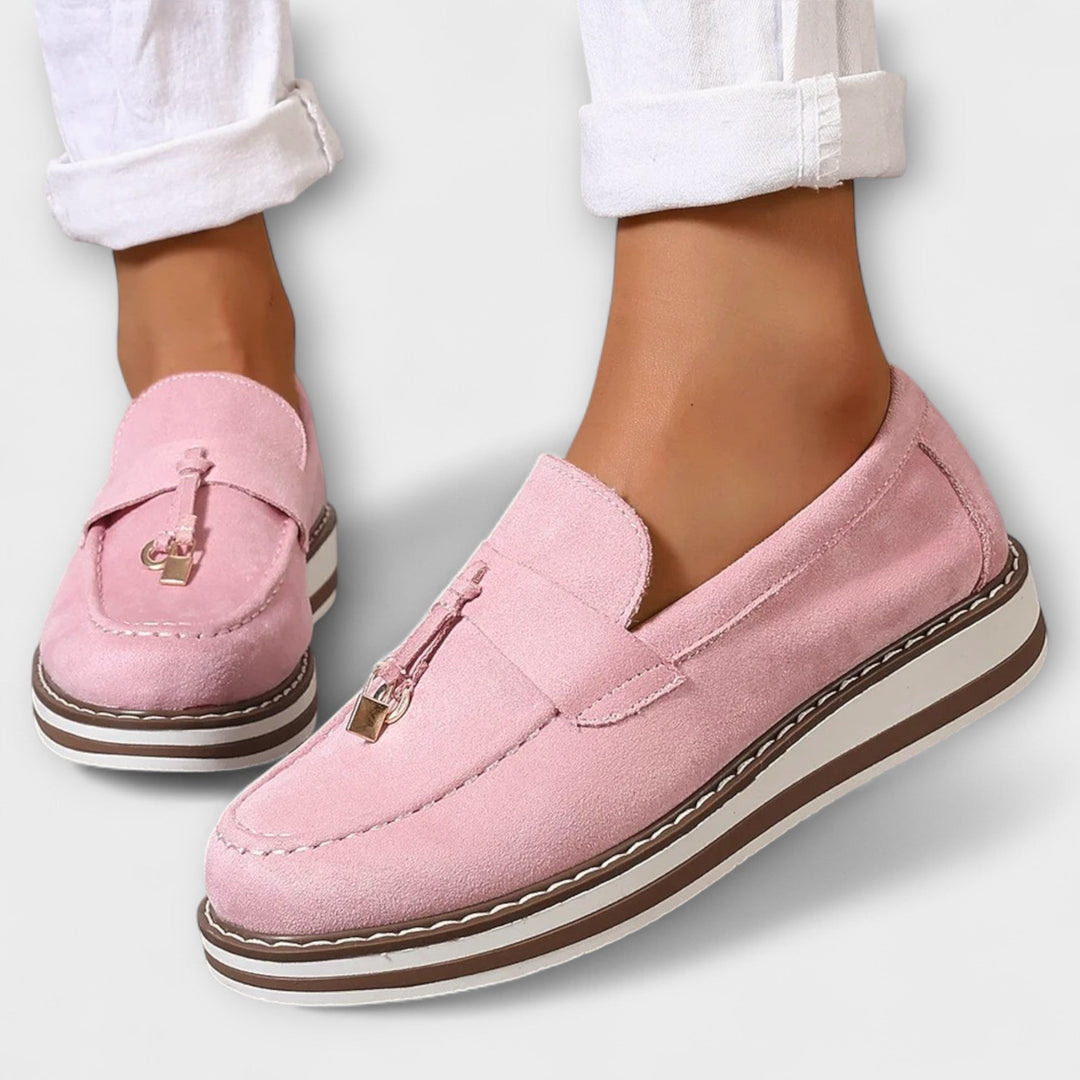 Ebba™ | Casual Loafers with Round Toe