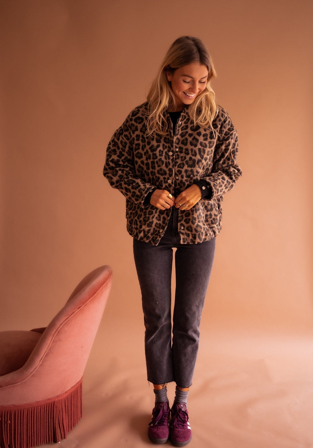 Stella™ - Trendy Leopard Jacket