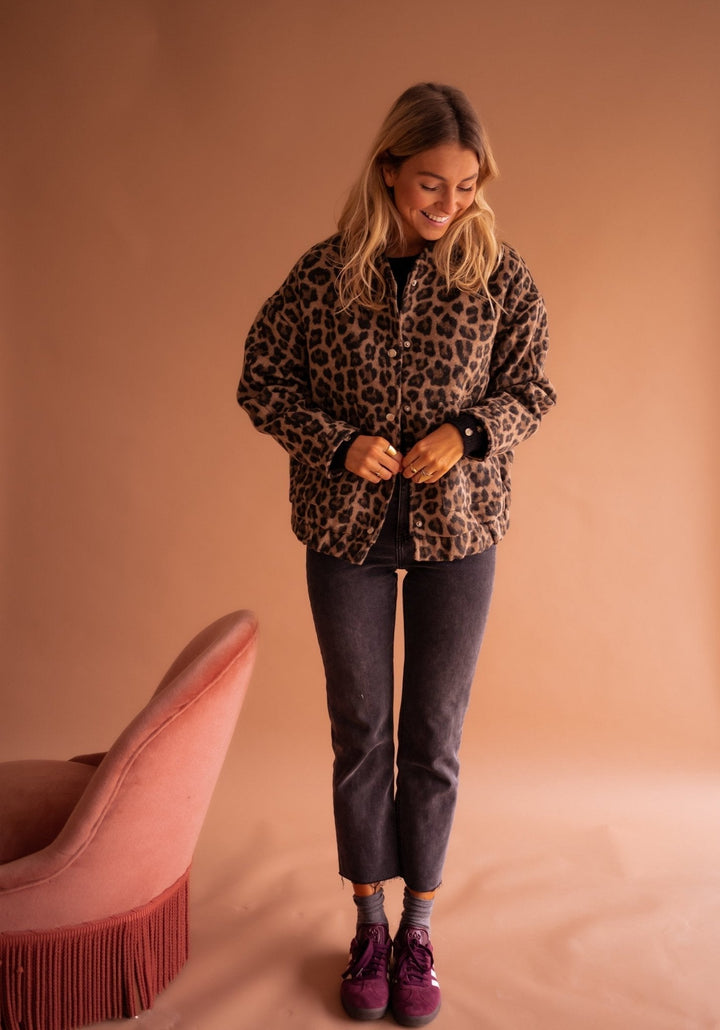 Stella™ - Trendy Leopard Jacket