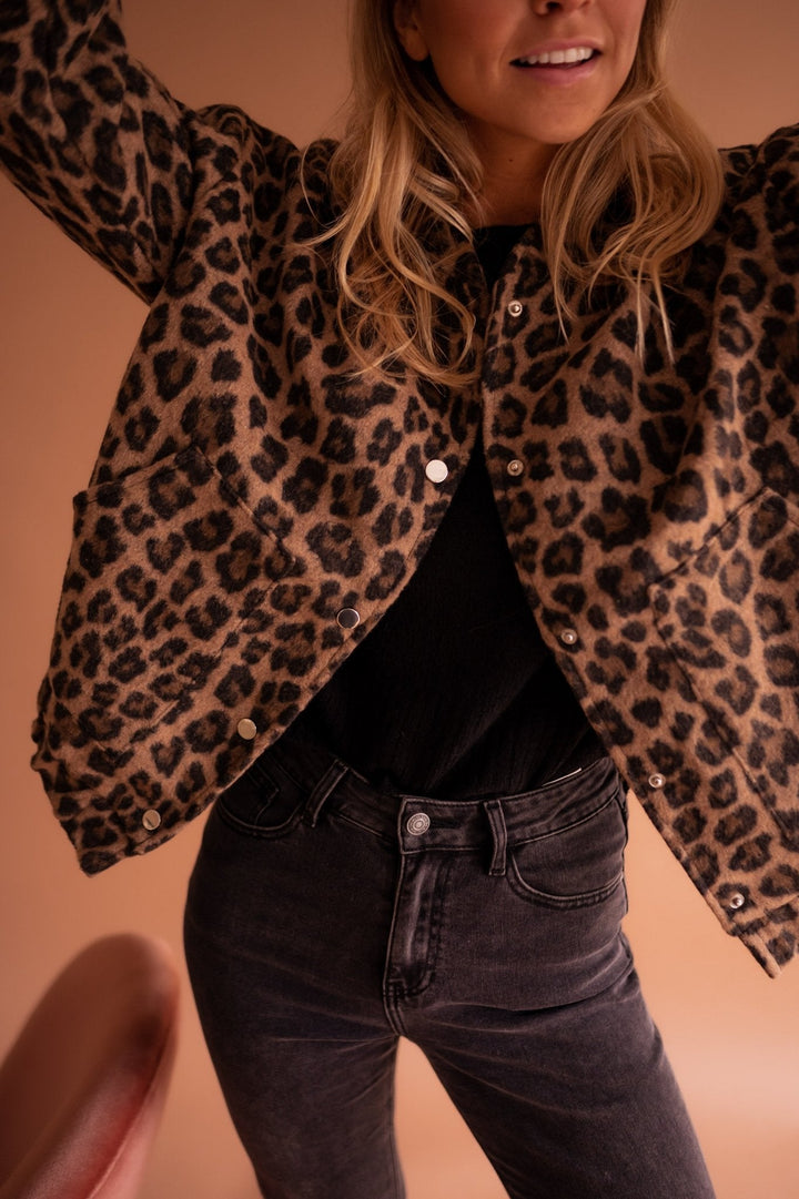 Stella™ - Trendy Leopard Jacket