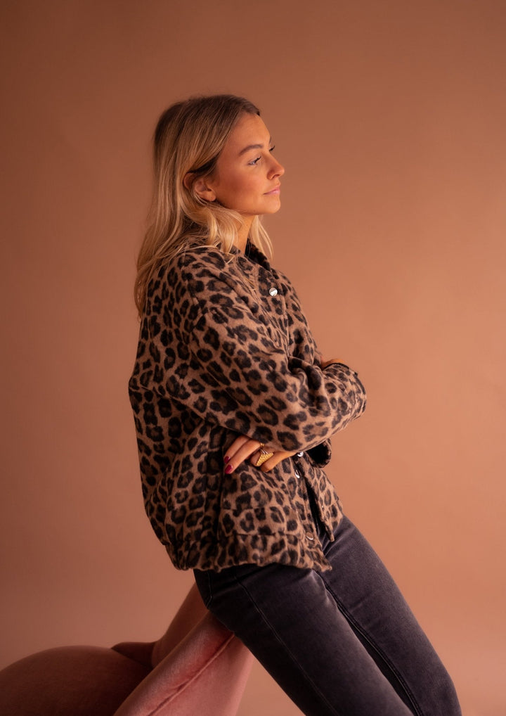 Stella™ - Trendy Leopard Jacket