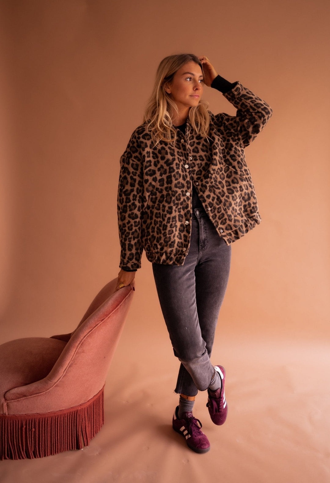 Stella™ - Trendy Leopard Jacket
