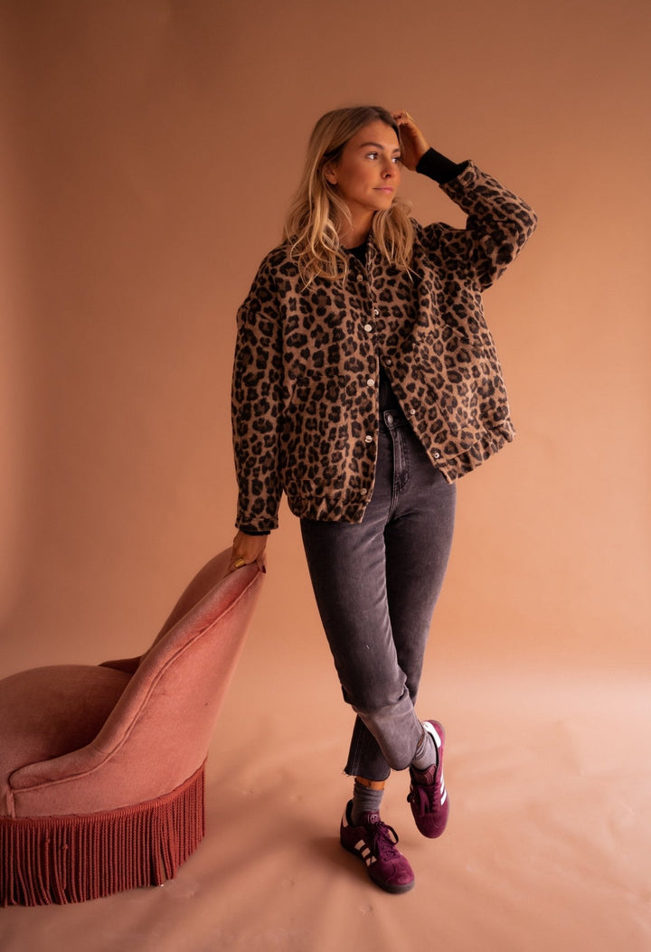 Stella™ - Trendy Leopard Jacket