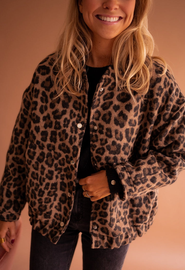 Stella™ - Trendy Leopard Jacket