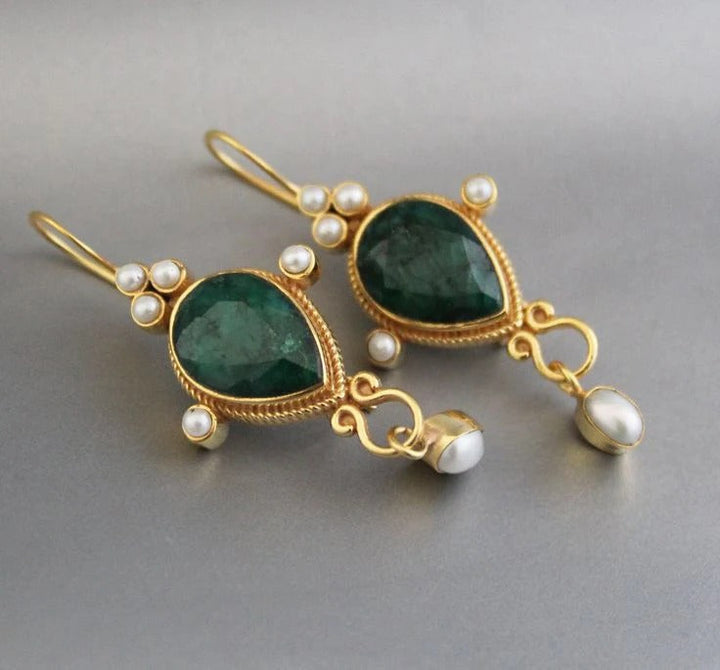 Vintage Pearl Earrings Gaby