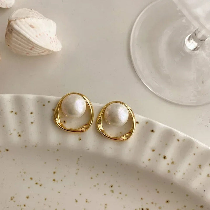 Vintage Pearl Earrings Emma