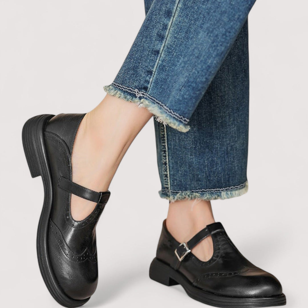 Lisa® | Vegan Leather Orthopedic Mary Jane Shoes