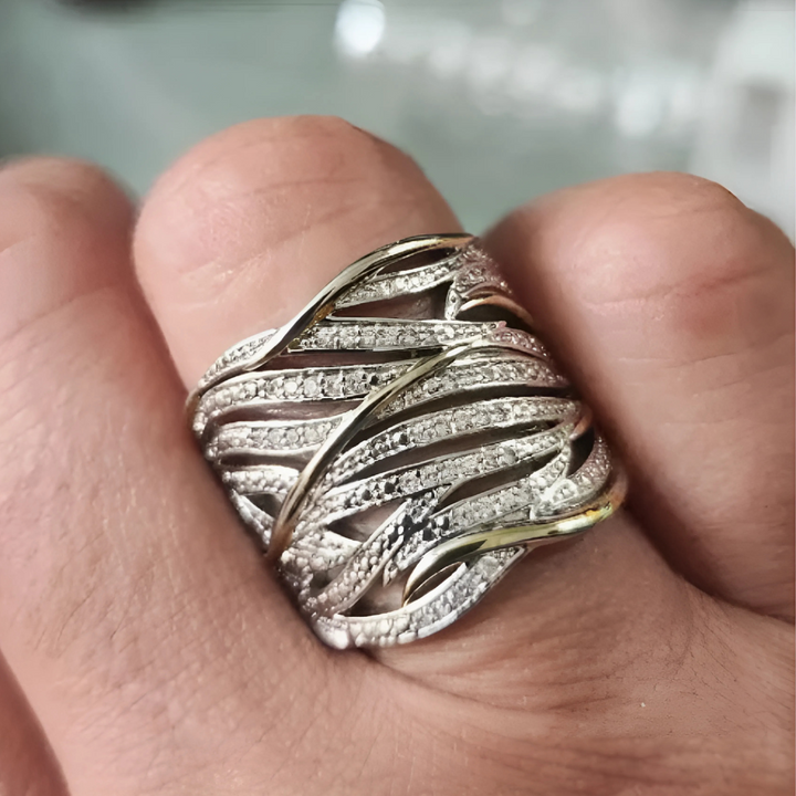 Elegant Braided Ring